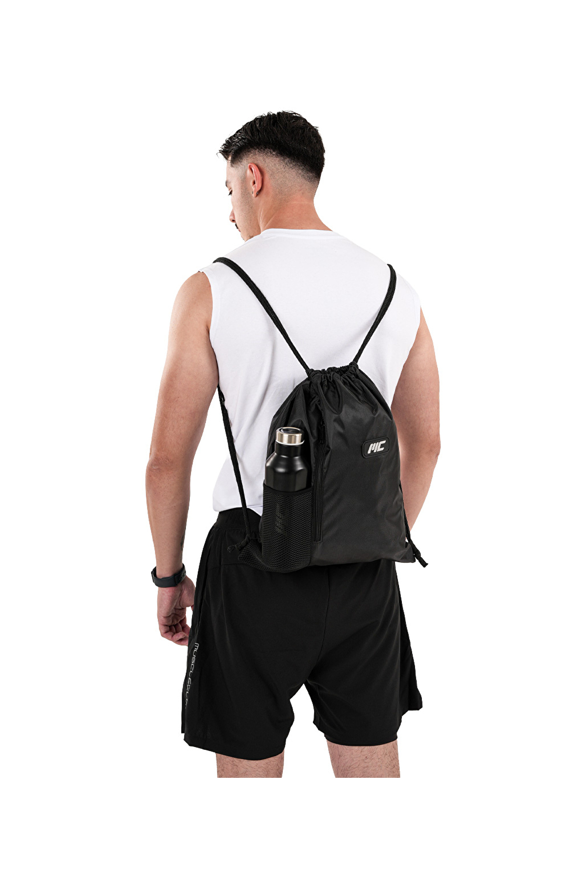 MUSCLECLOTH  Players Sackpack Spor Çanta Siyah - Görsel 2