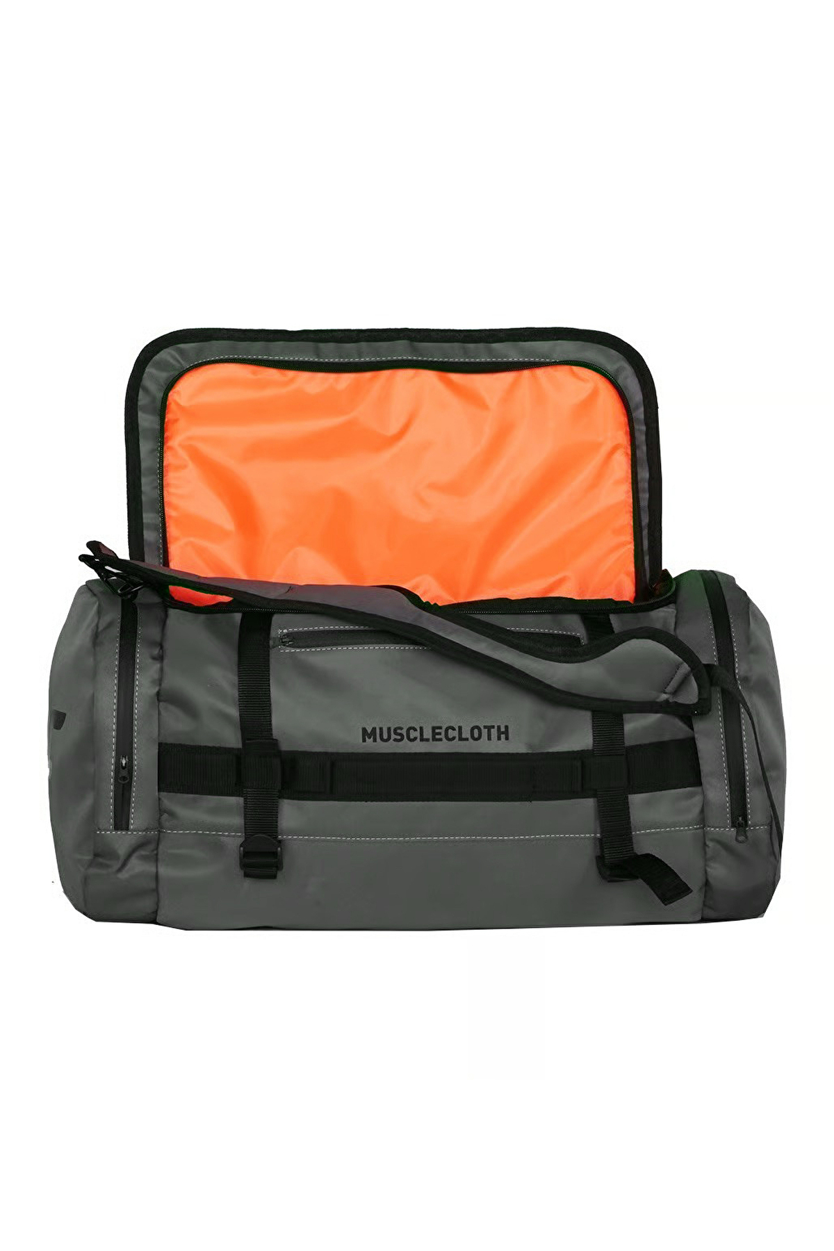 MUSCLECLOTH Convertible Spor Çanta Gri 40 L görsel 7