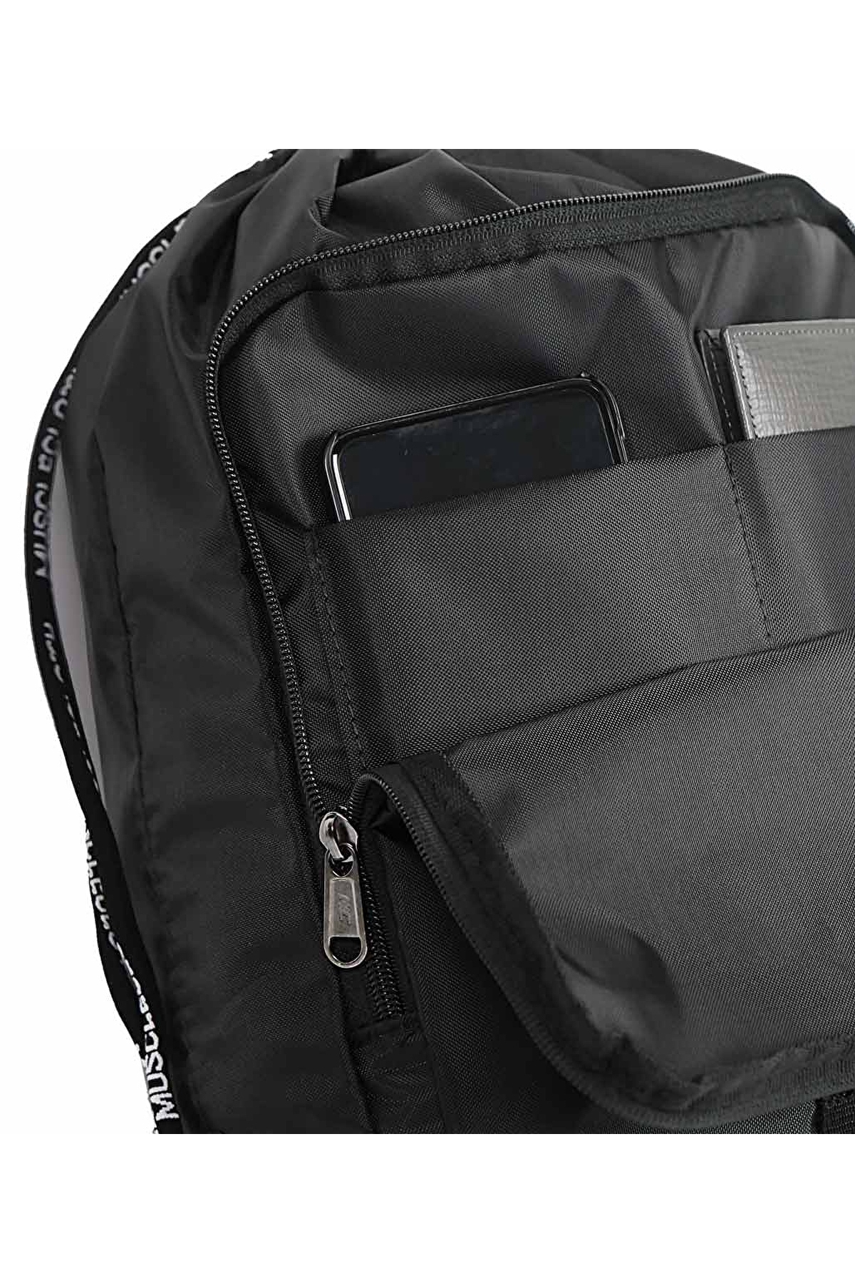 MUSCLECLOTH  Sackpack Spor Çanta Siyah - Görsel 8