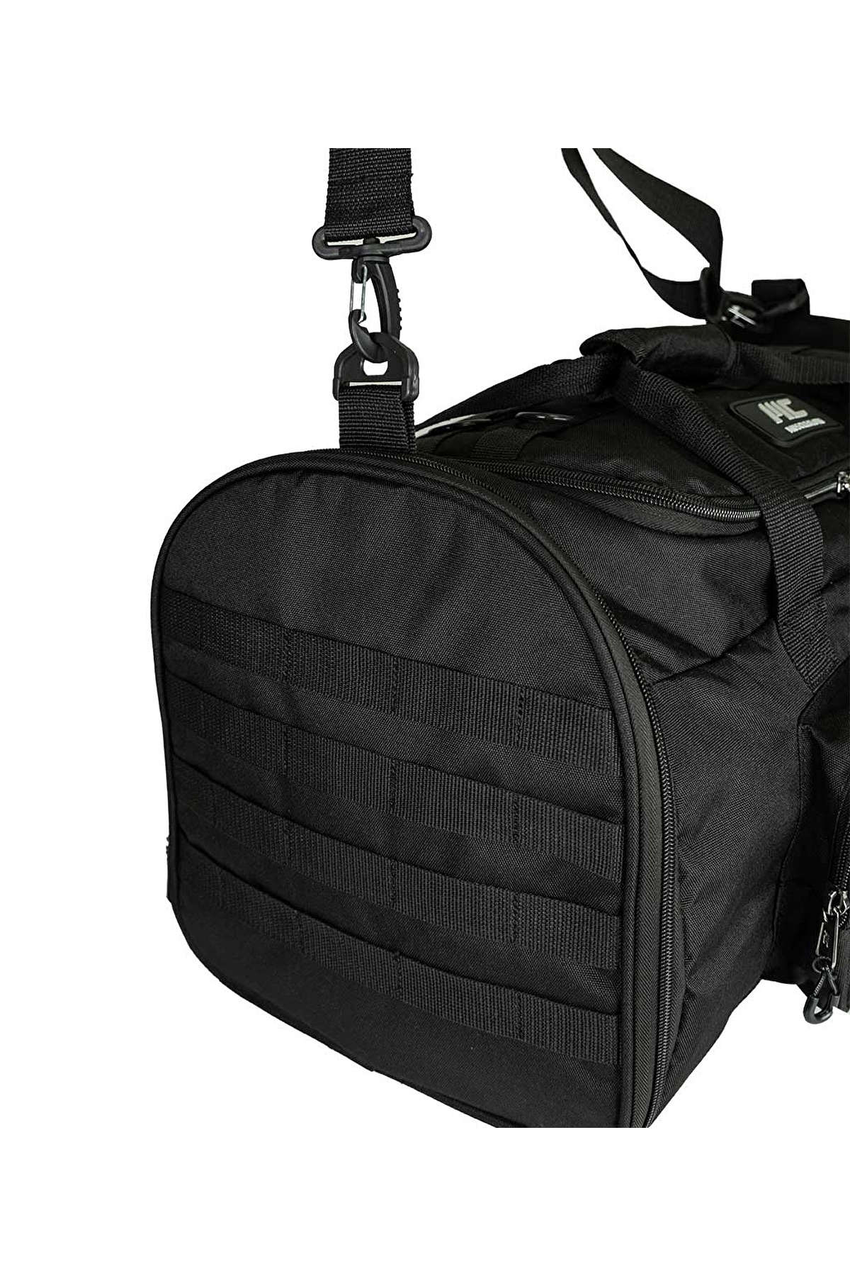 MUSCLECLOTH  Tactical Duffel Bag Silindir Çanta Siyah - Görsel 8