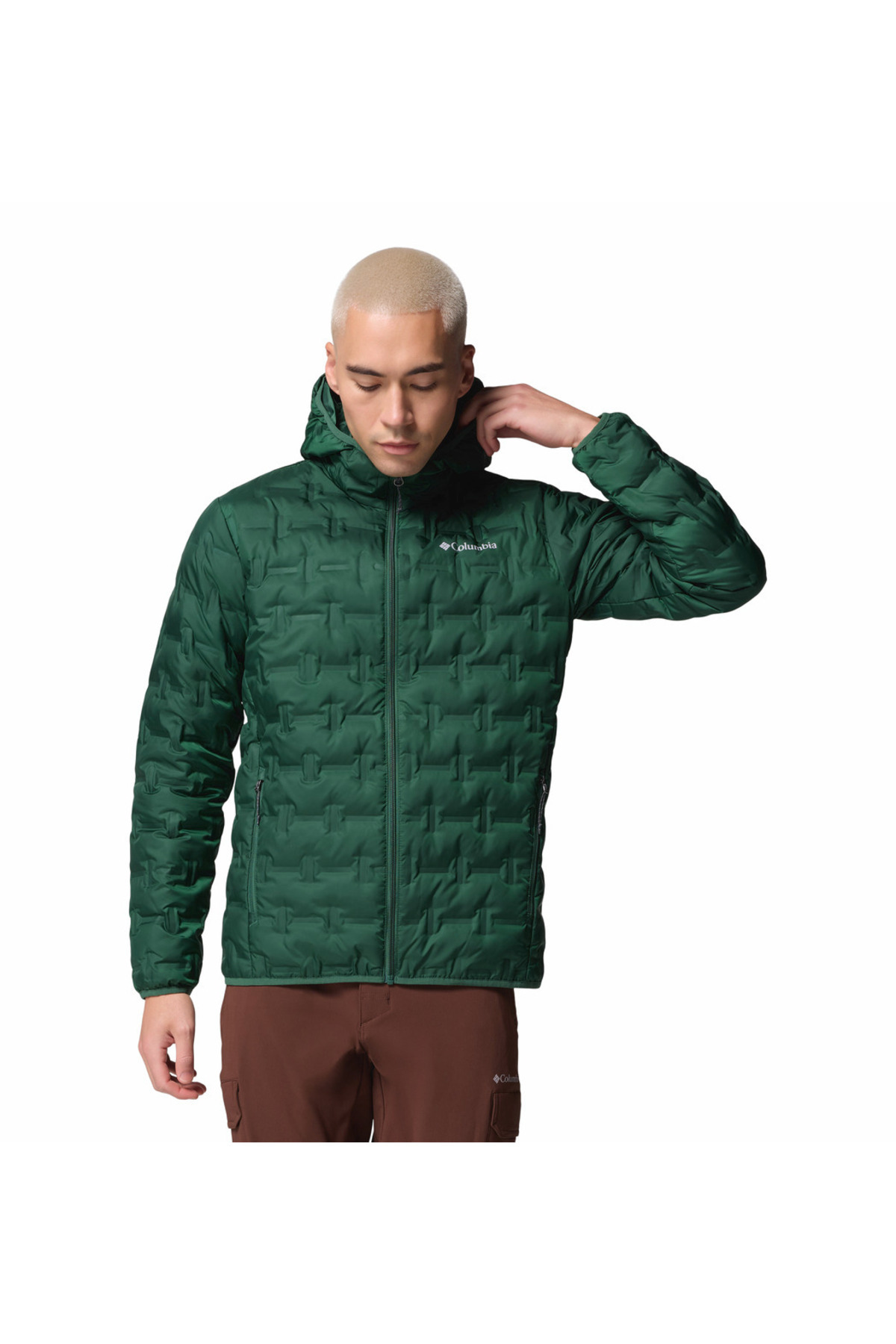 کلمبیا کاپشن مردانه کلاه دار Delta Ridge II Down