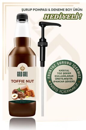 gold gull Toffee Nut Aromalı Kahve & Meyve Şurubu 700 ml.
