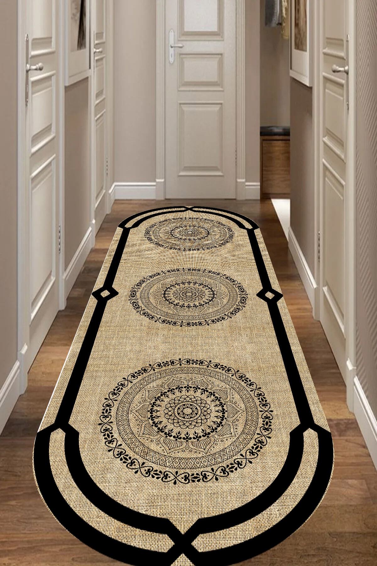 سجادة غرفة معيشة رقمية غير قابلة للانزلاق وقابلة ل...