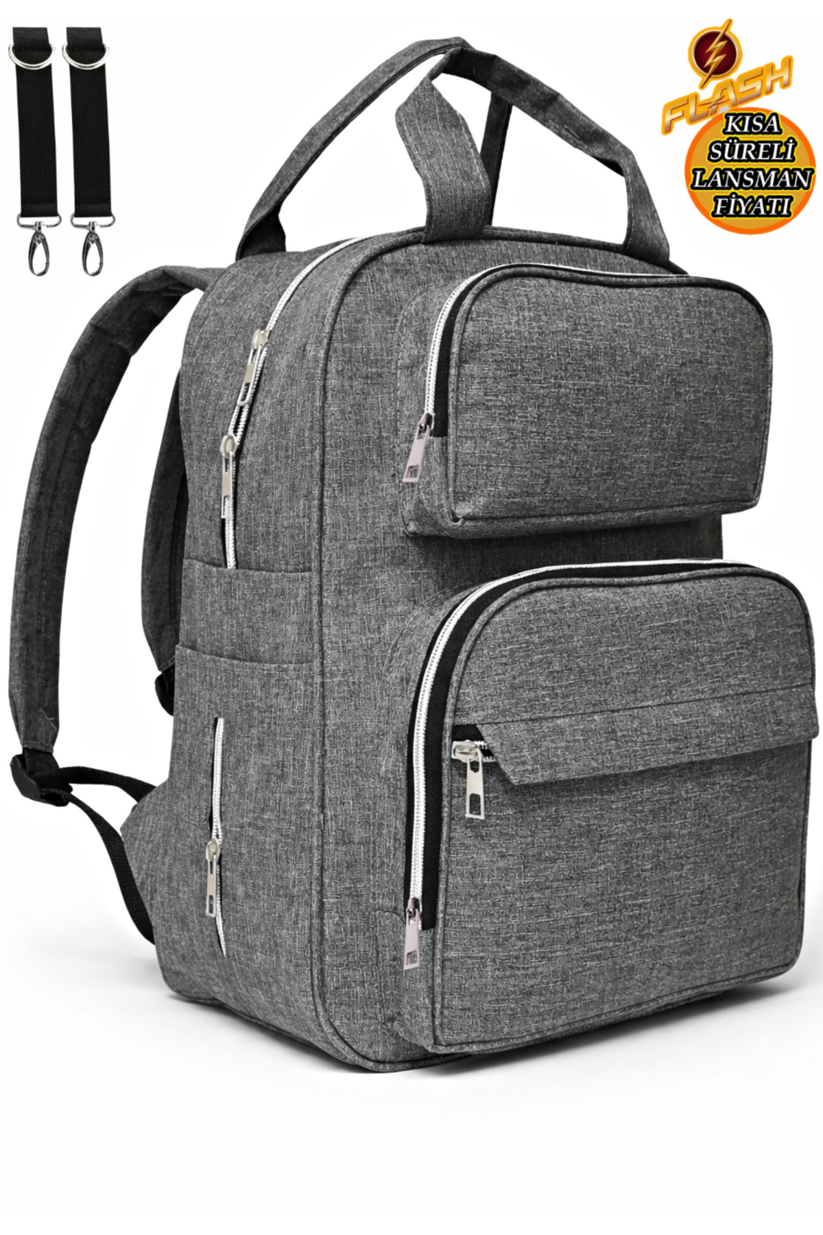 USF Ana Kucağı Puset Portbebe Bebek Taşıma + Anne Bebek Bakım Sırt Çantası fotoğrafı 3 (önizleme)