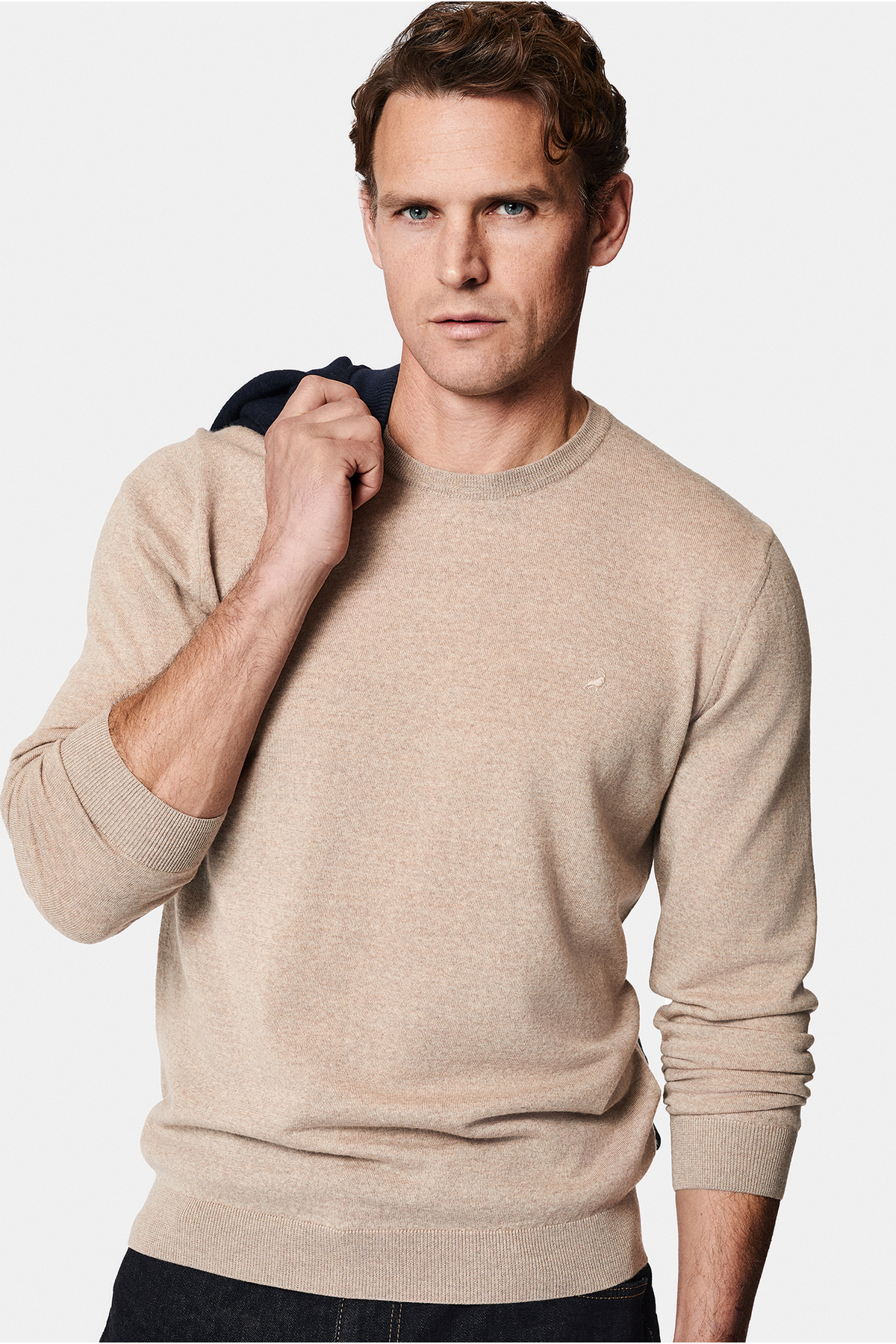 کیگیلی ژاکت بافتنی پشمی یقه گرد معمولی