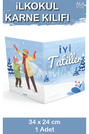 Alapak Karne Kılıfı - Anne & Çocuk Temalı Karne Dosyası (1 Adet)