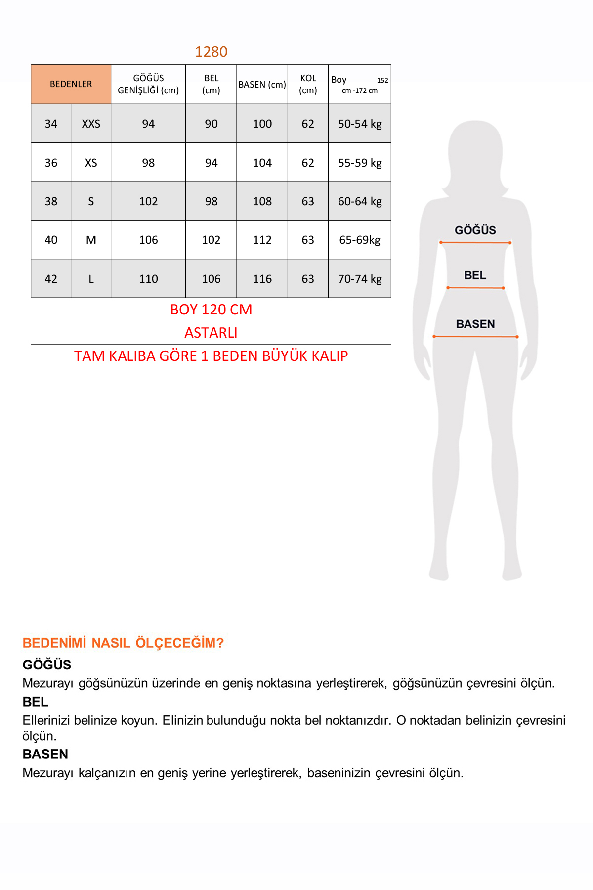 Soydan Güner  Kadın Yünlü Kruvaze Reglan Ara Boy (120 CM)(1 BEDEN BÜYÜK) Kaban Haki 1280 - Görsel 9
