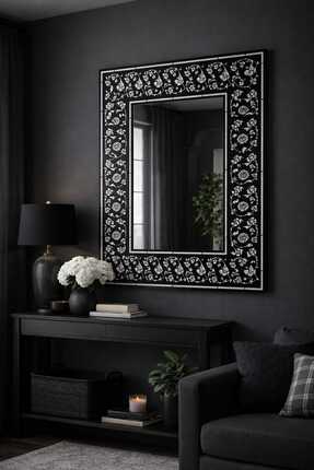 Lipan art Modern El Yapımı Dekoratif Duvar Aynası-Özel Tasarım Dekoratif Ayna