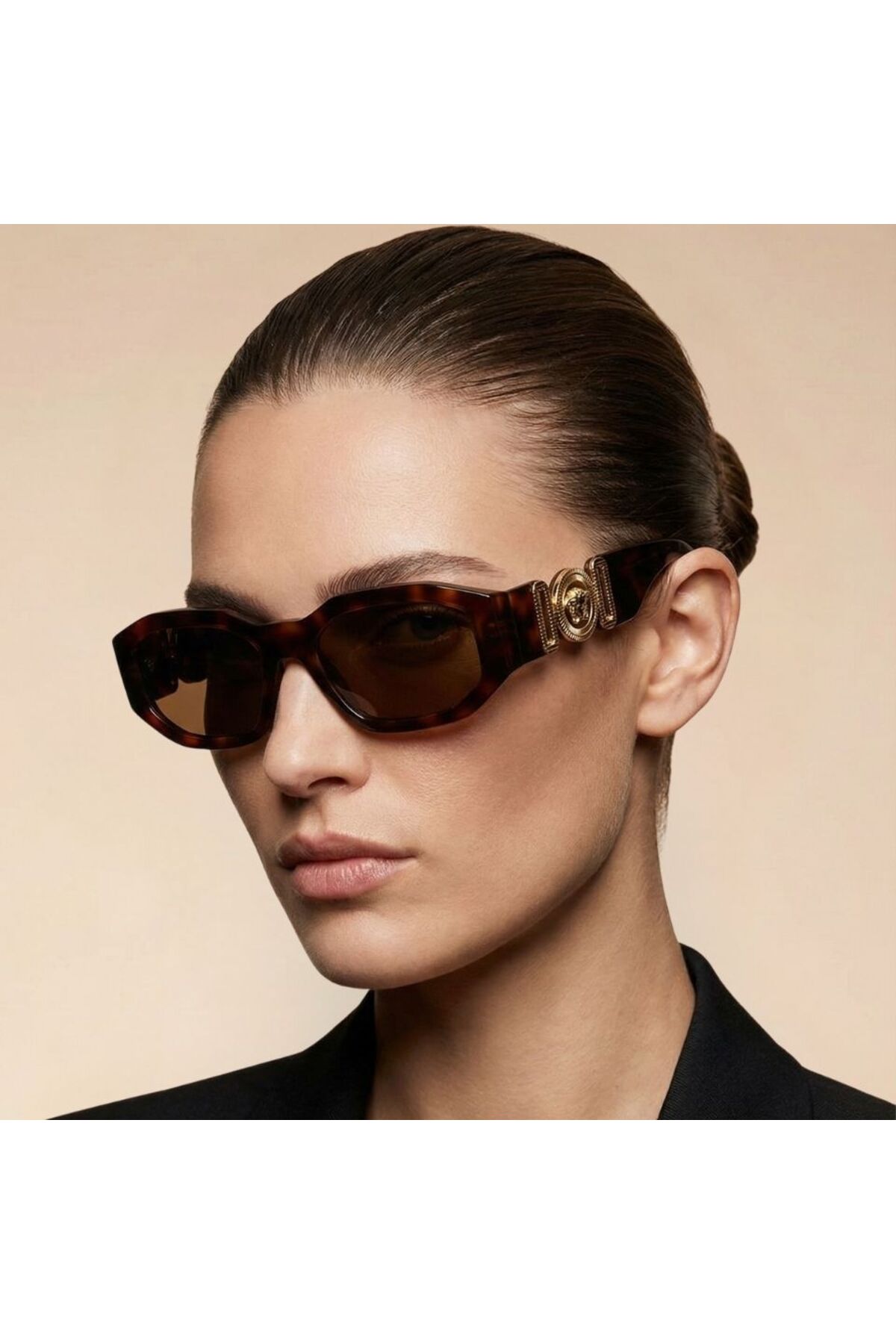オウジェノ Versace güneş gözlüğü 4361 5217/73 53-18 / unisex güneş gözlüğü