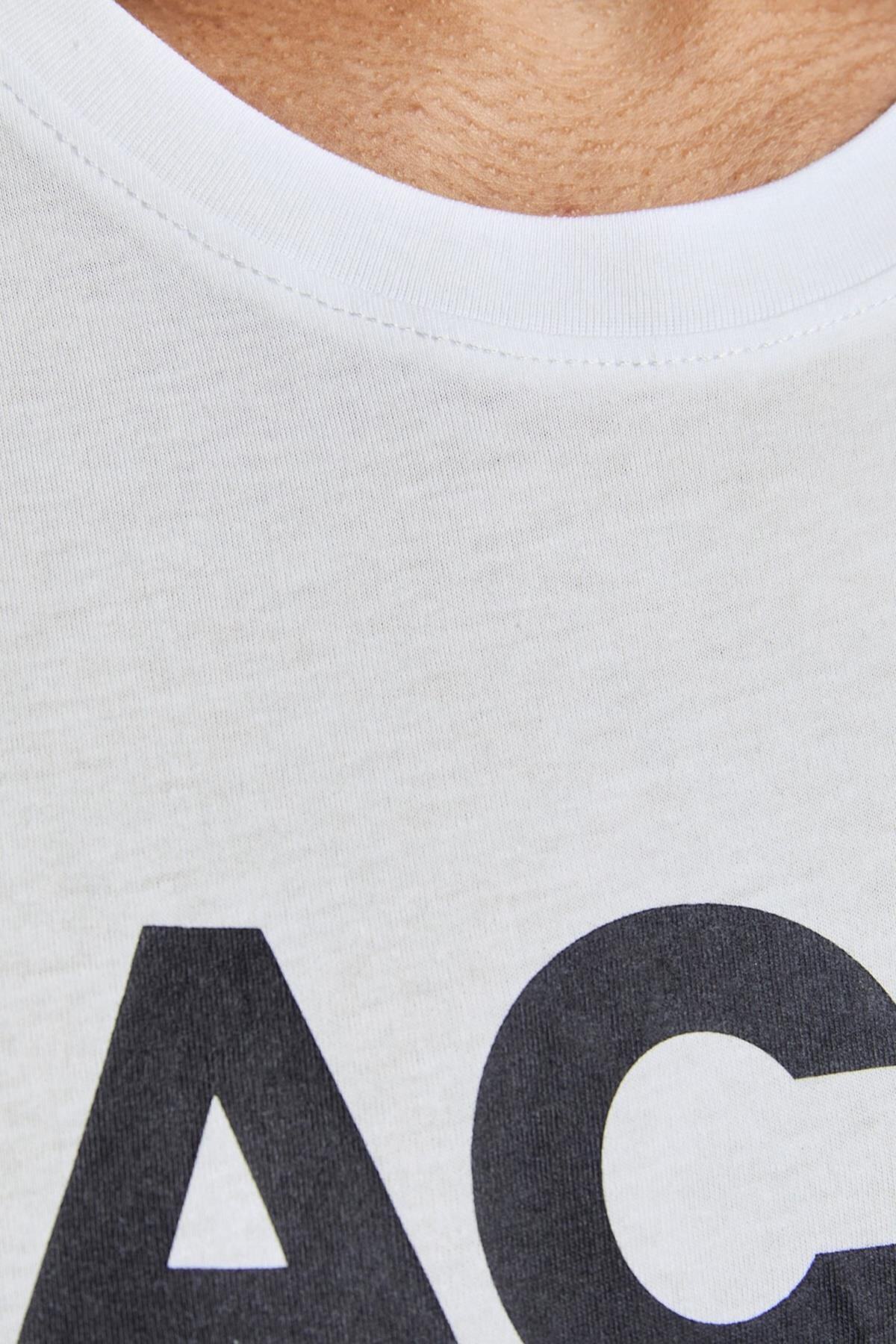 تیشرت مردانه راسته آستین کوتاه | جک اند جونز Jack & Jones 0YETSBS26718SIB - تصویر 7