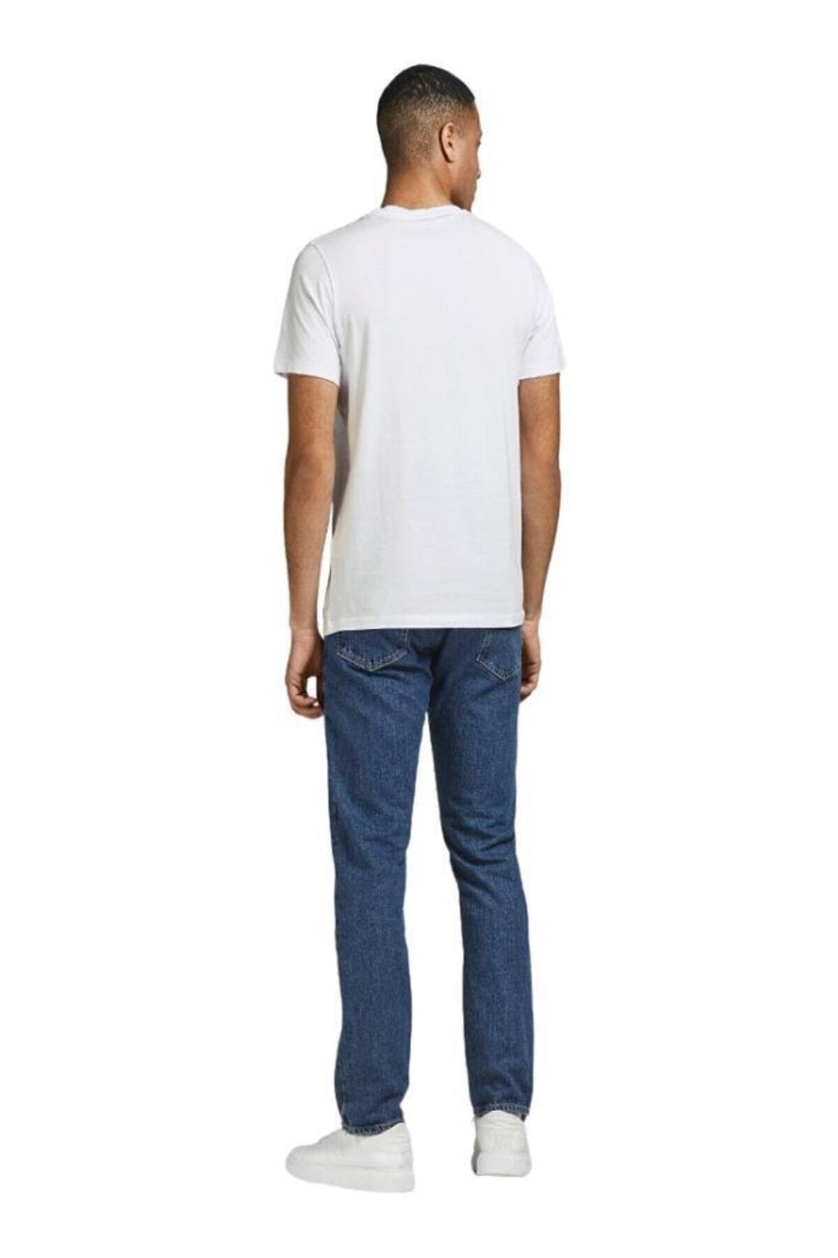 تیشرت مردانه راسته آستین کوتاه | جک اند جونز Jack & Jones 12151955BYZSYH - تصویر 4