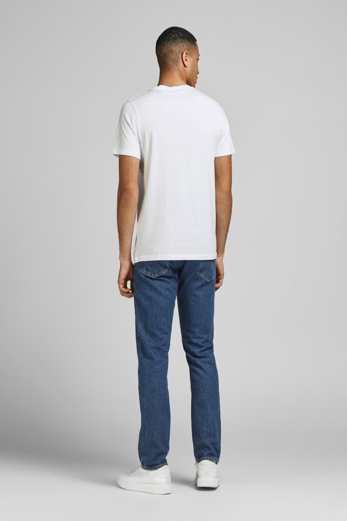 تیشرت مردانه راسته آستین کوتاه | جک اند جونز Jack & Jones 0YETSBS26718SIB - تصویر 5