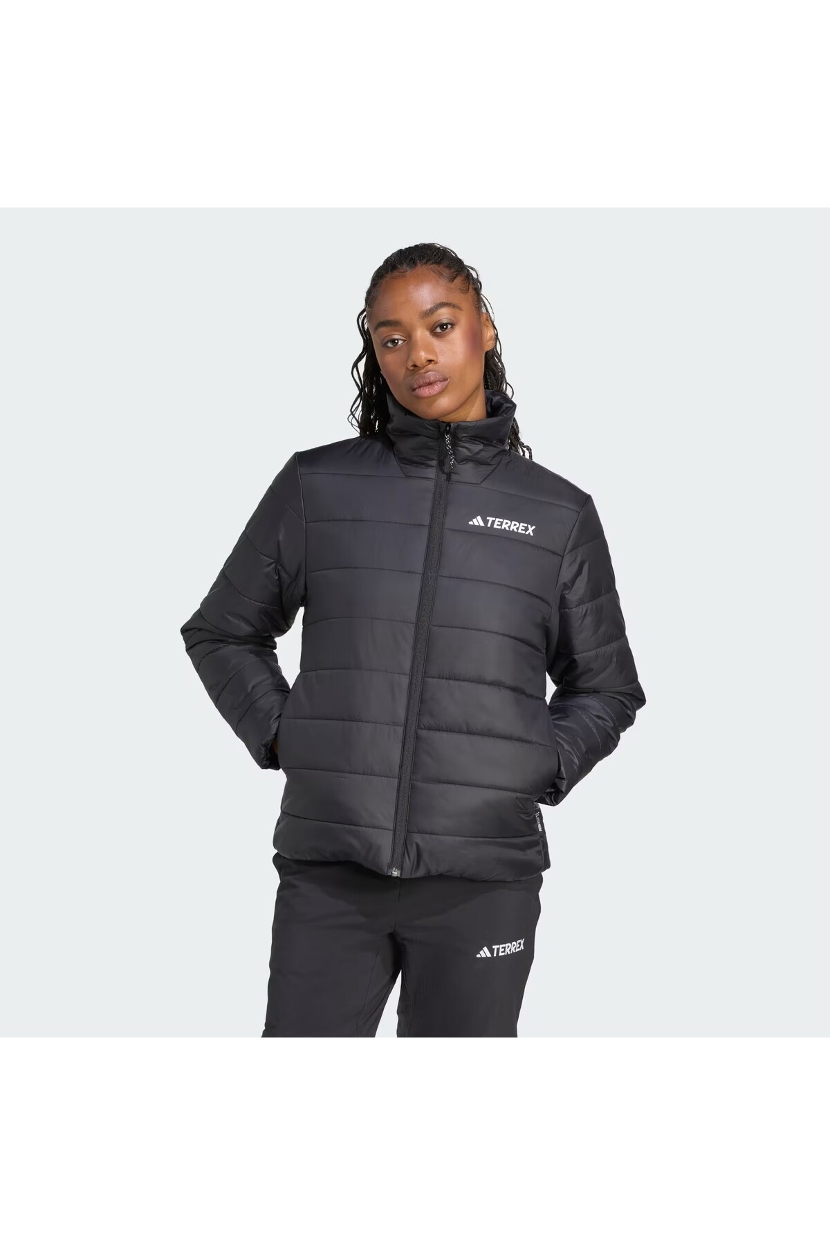 آدیداس کاپشن ورزشی زنانه KB2165 W Mt Ess Pad J