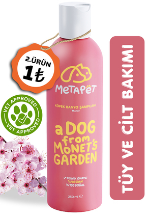 Metapet Tüy Sağlığı Için Köpek Şampuanı, Hassas Ciltli Yavrulara Uygun - Doğa...