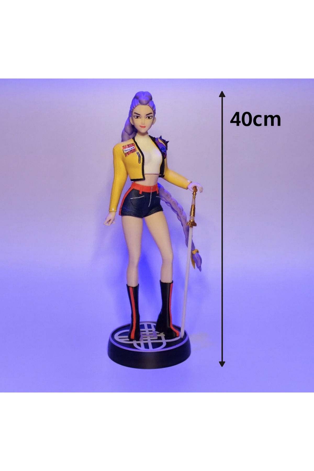 blackpearls bps プリンセスユエリャン ソフビ deep3d KPOP DEMON HUNTERS RUMİ TARZI 40 CM FİGÜR - Fiyatı, Yorumları