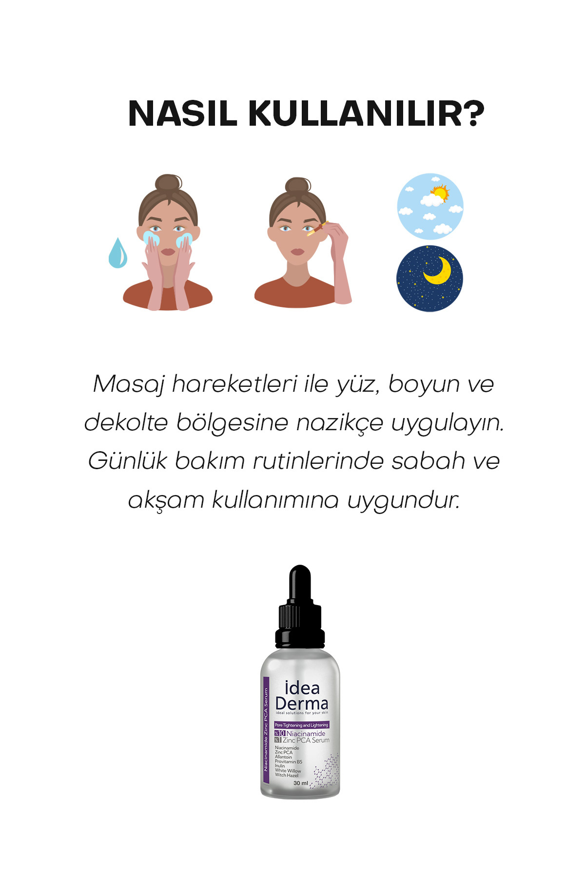 Niacinamide Pore Tightening And Lightening Serum 30 ml — TYC7MG3DSN170979344575345 — تصویر 5 از 6