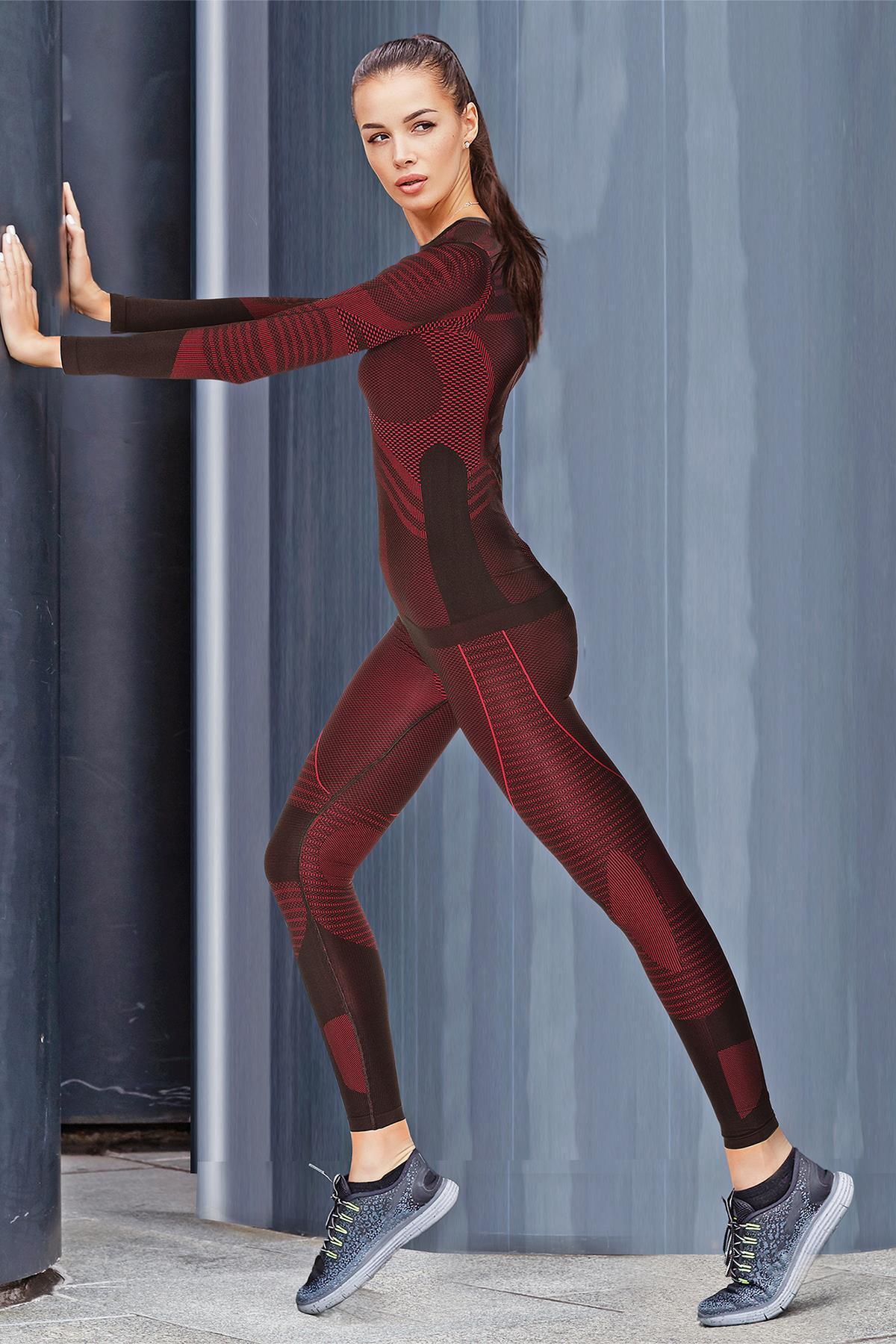 MioFit  Fast Dry Yüksek Bel Seamless Spor Tayt - Görsel 6