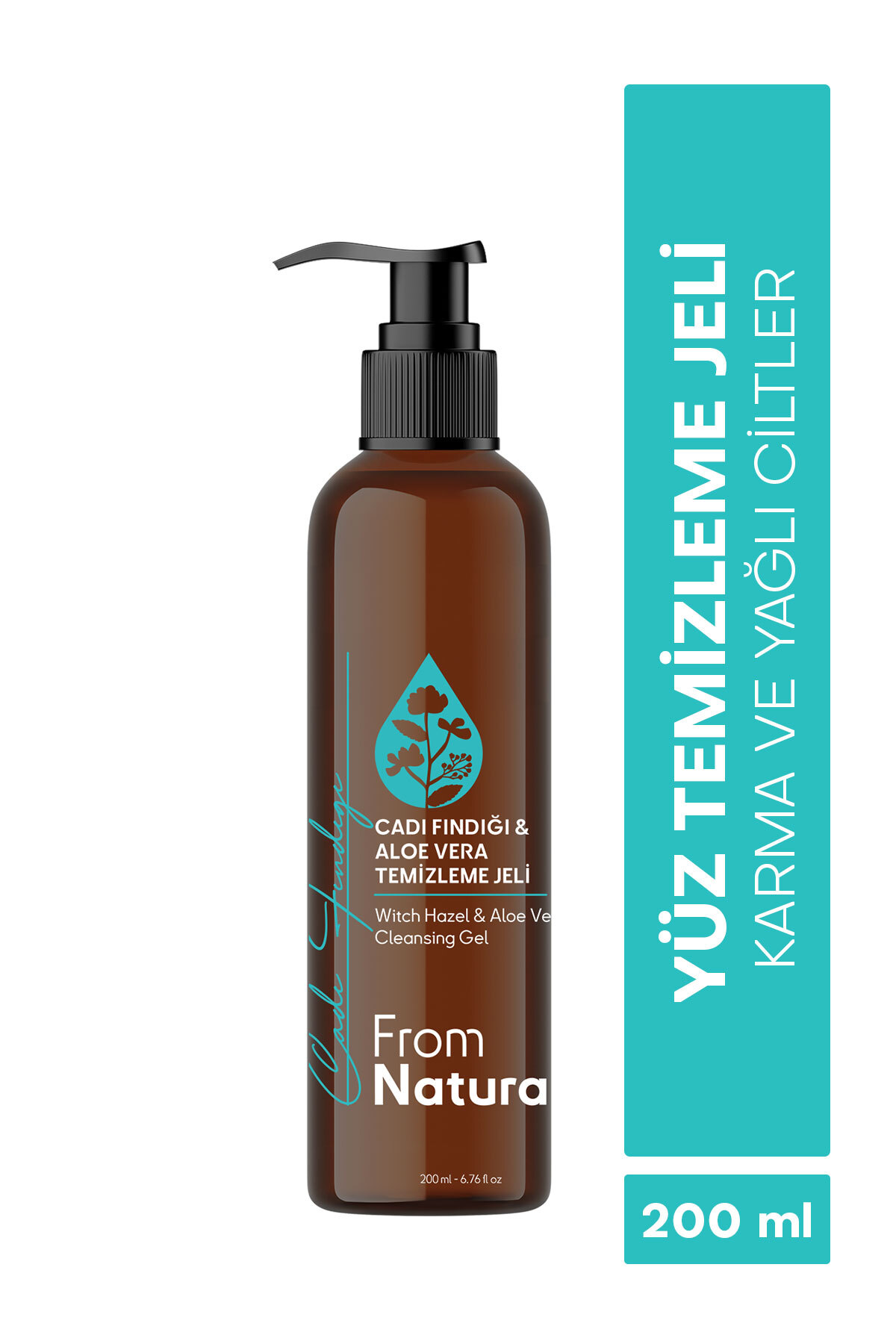 From Natura Cadı Fındığı Aloe Vera Temizleme Jeli 200 ml - Fiyatı