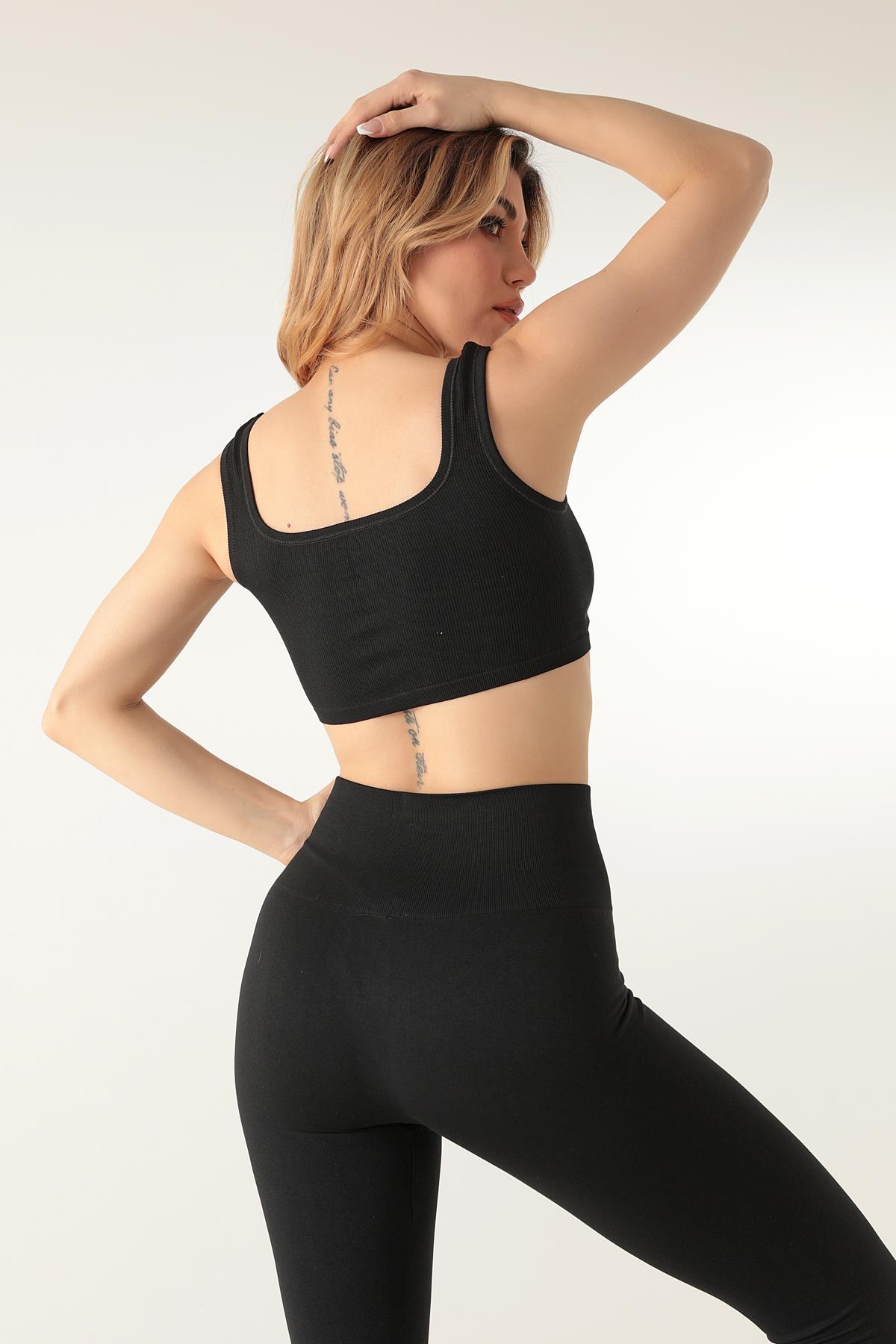 Doremi Seamless Fitilli Spor Sütyeni görsel 3
