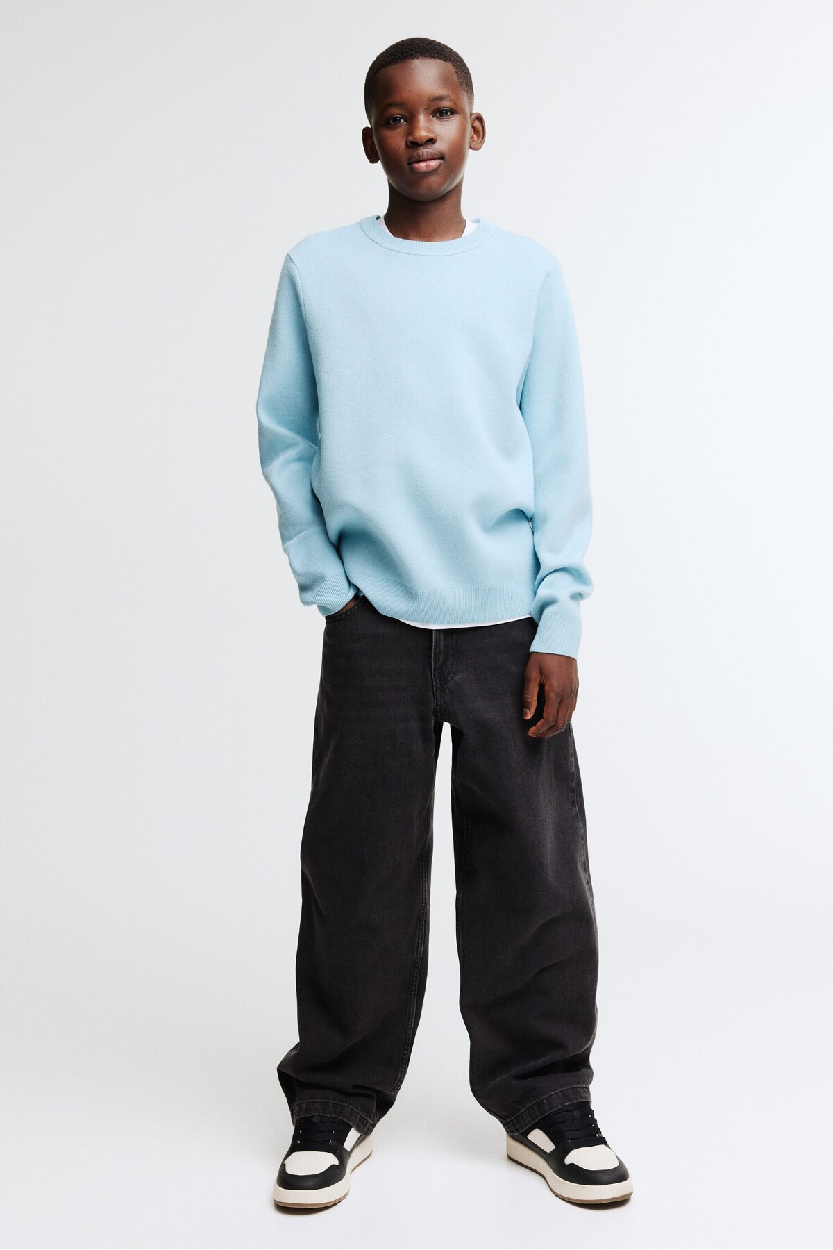 شلوار جین گشاد و فیت اچ اند ام شلوار جین H&M