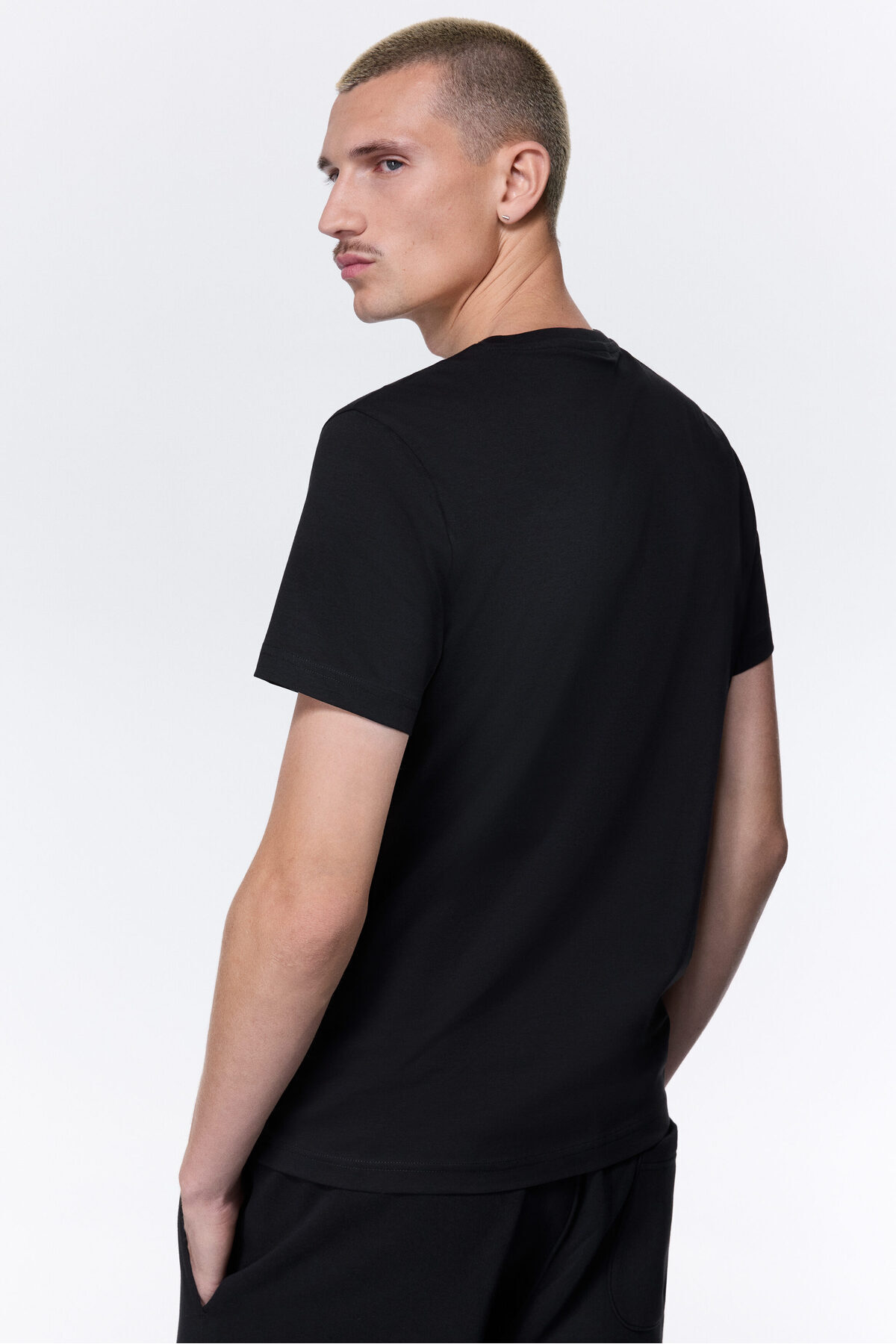 H&M  Slim Fit Tişört - Görsel 4