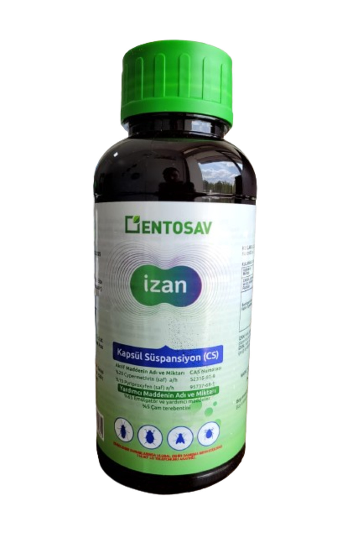 ENTOSAV Haşere Ilacı Izan 500 ml - Güçlü Ve Etkili Böcek Öldürücü