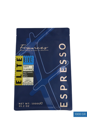 FRANCES %100 Arabica Elite Blue Espresso | 1000 Gr | Yüksek Gövde,Düşük Asidite