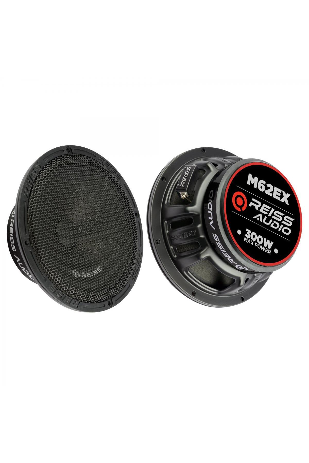 Reiss Audio Rs-M62aks Çifti 600wat-240w Rms deprem serisi 16 Cm