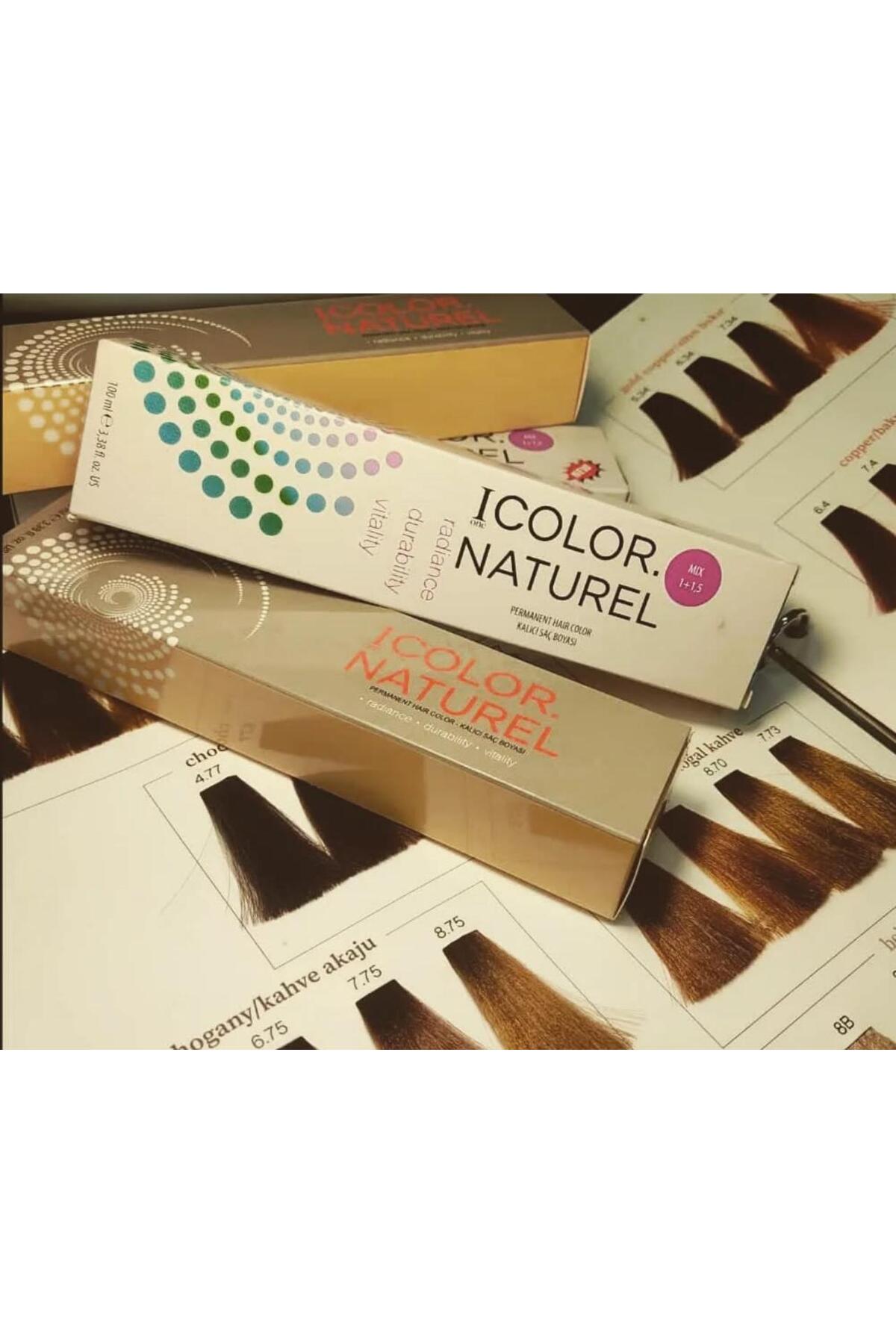 Color Naturel Kalıcı Saç Boyası 100 ml 8.111 Ekstra Küllü Yoğun Sarı ENİ AMBALAJ — رنگارنگ SD6SDS9D6S6 — تصویر 2 از 4