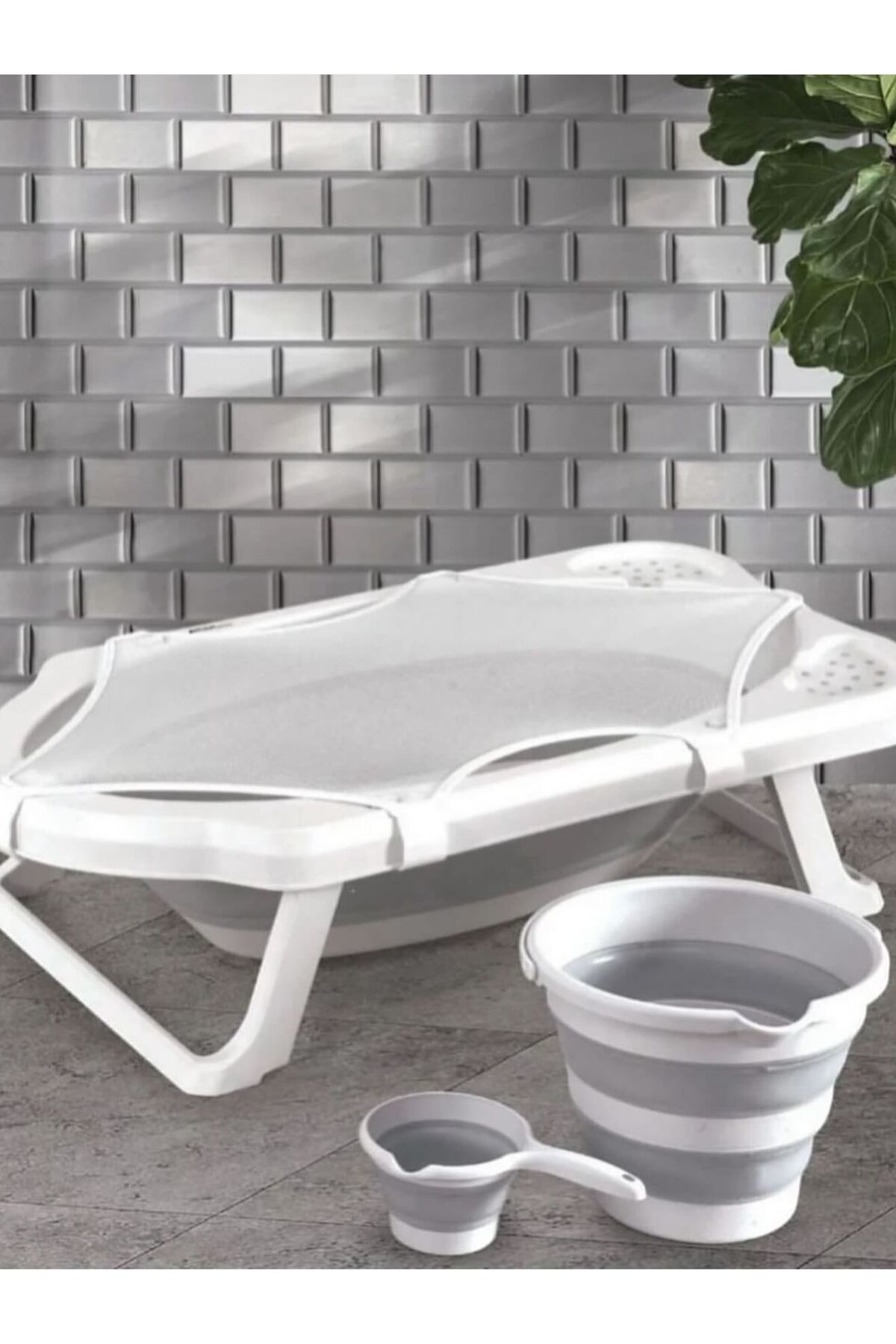 TURHANBEBE 20 Parça Bebek Çeyiz Seti Bebek Arabası Puset Beşik Ana Kucağı Bebek Bakım Çantası 7'Li Tekstil Seti fotoğrafı 4 (önizleme)