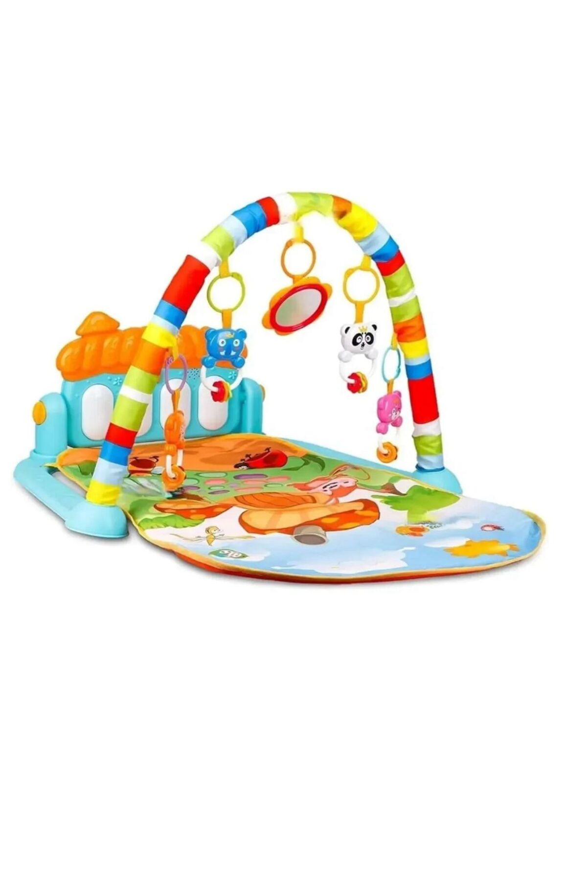 TURHANBEBE 20 Parça Bebek Çeyiz Seti Bebek Arabası Puset Beşik Ana Kucağı Bebek Bakım Çantası 7'Li Tekstil Seti fotoğrafı 5 (önizleme)