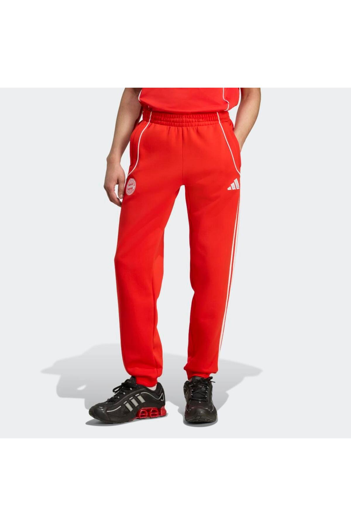 شلوار گرمکن ورزشی مردانه راسته | آدیداس adidas JM9431 - تصویر 2