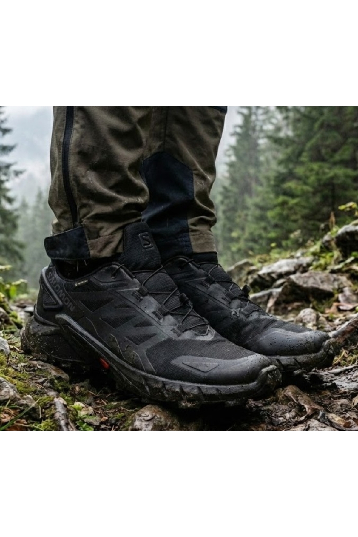 Salomon  Gore-Tex Su Geçirmez ve Soğuğa Dayanıklı Sağlam Taban Erkek Outdoor Ayakkabı