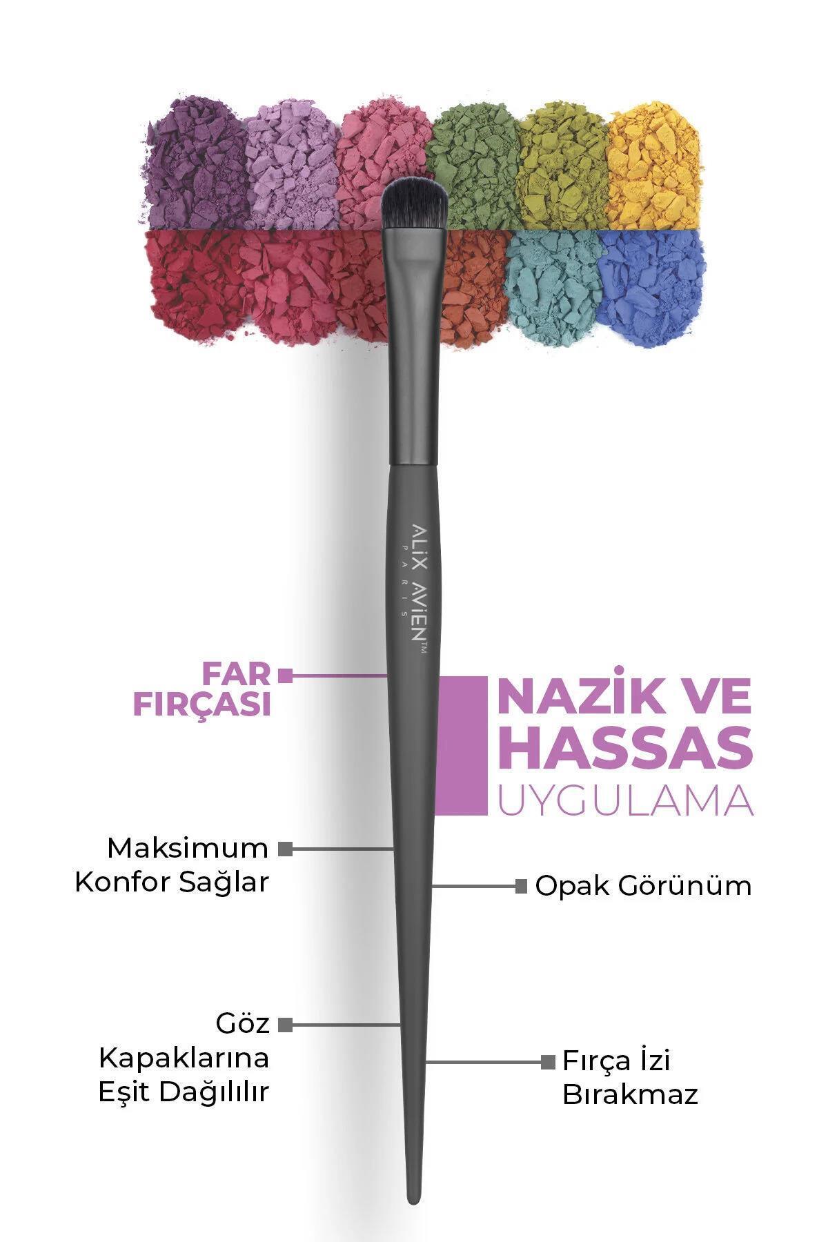 Gölgelendirme Far Fırçası - Eyeshadow Brush — 1100000106 — تصویر 9 از 9