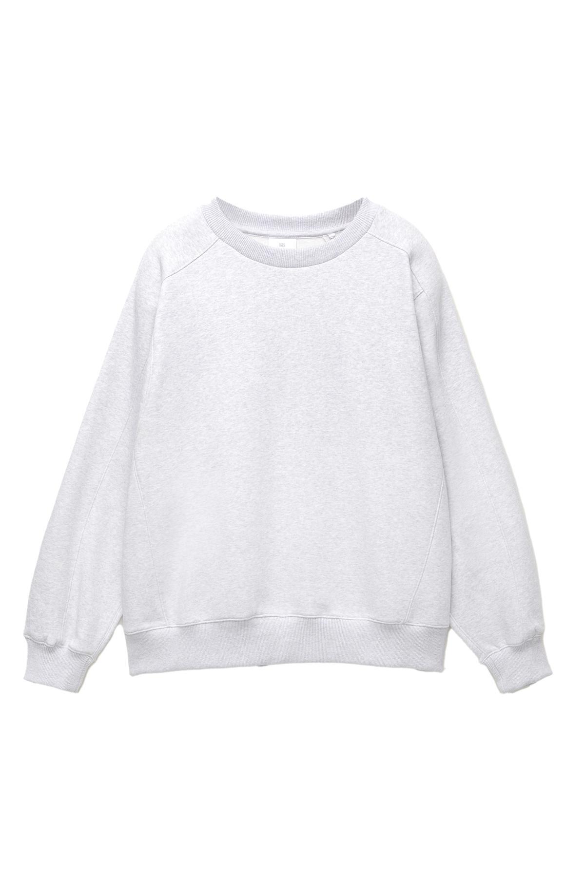 Pull & Bear  Oversize polar sweatshirt - Görsel 4