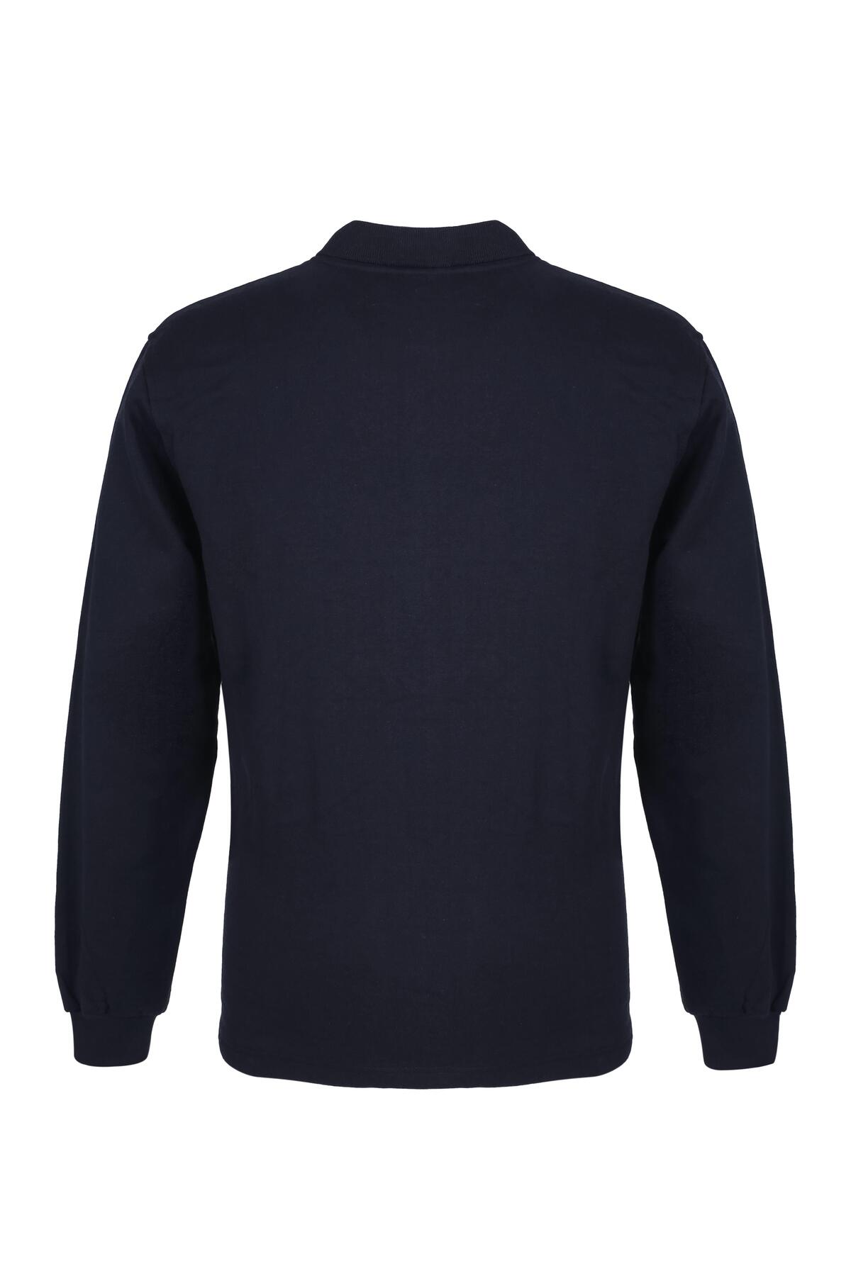 ENTWEAR  Polo Yaka Sweatshirt Lacivert - Görsel 6