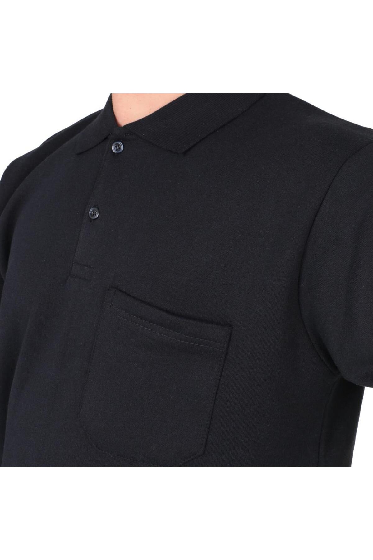 ENTWEAR  Polo Yaka Sweatshirt Lacivert - Görsel 3