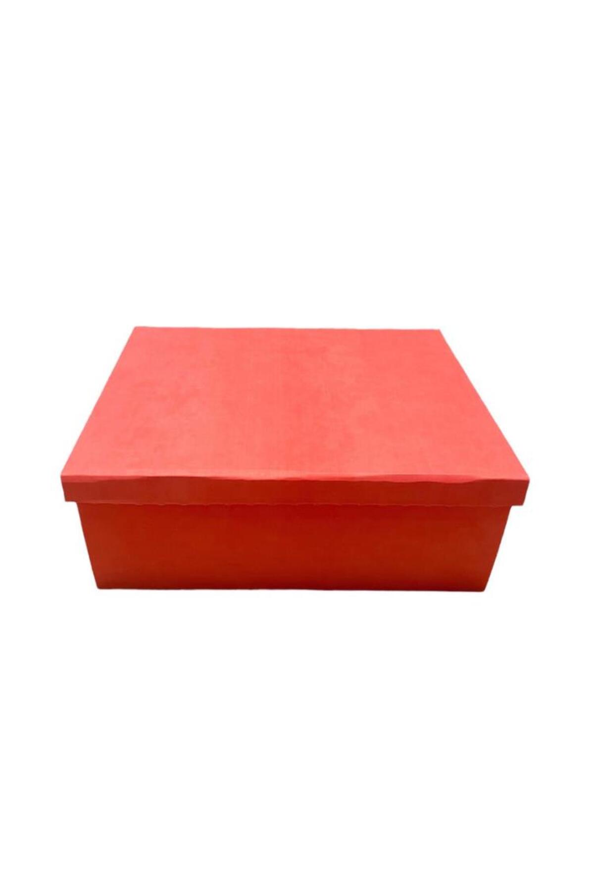 KOLİ KOLAY 40x30x15 cm Kırmızı Hediye Kutusu - Fiyatı, Yorumları