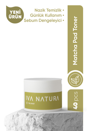Iva Natura Matcha Ped Toner Nazik Arındırma & Dengeleyici Bakım Günlük Kullan...