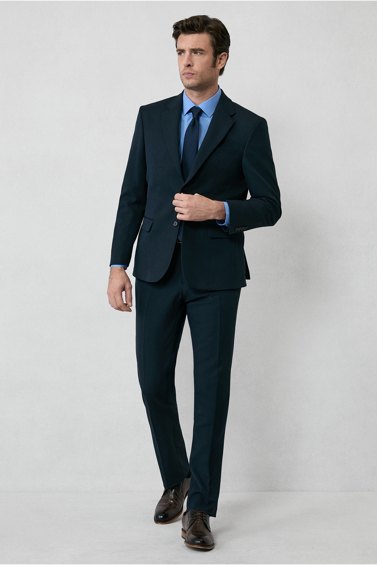 Kiğılı  4 Drop Relaxed Fit Rahat Kesim Mevsimlik Likralı Esnek Takım Elbise - Görsel 6