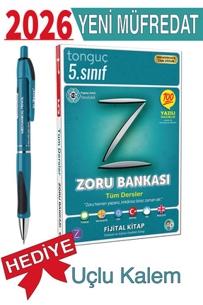 Tonguç Yayınları 5. Sınıf Zoru Bankası Tüm Dersler Soru Bankası + Hediyeli