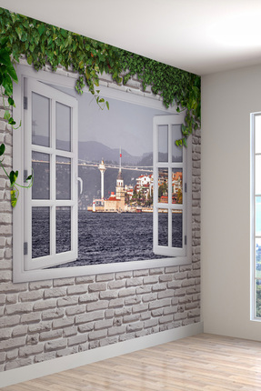 dreamwall Duvar Kağıdı - Deniz Ve Şehir Manzaralı, Isı Ve Ses Yalıtımlı, Sağl...