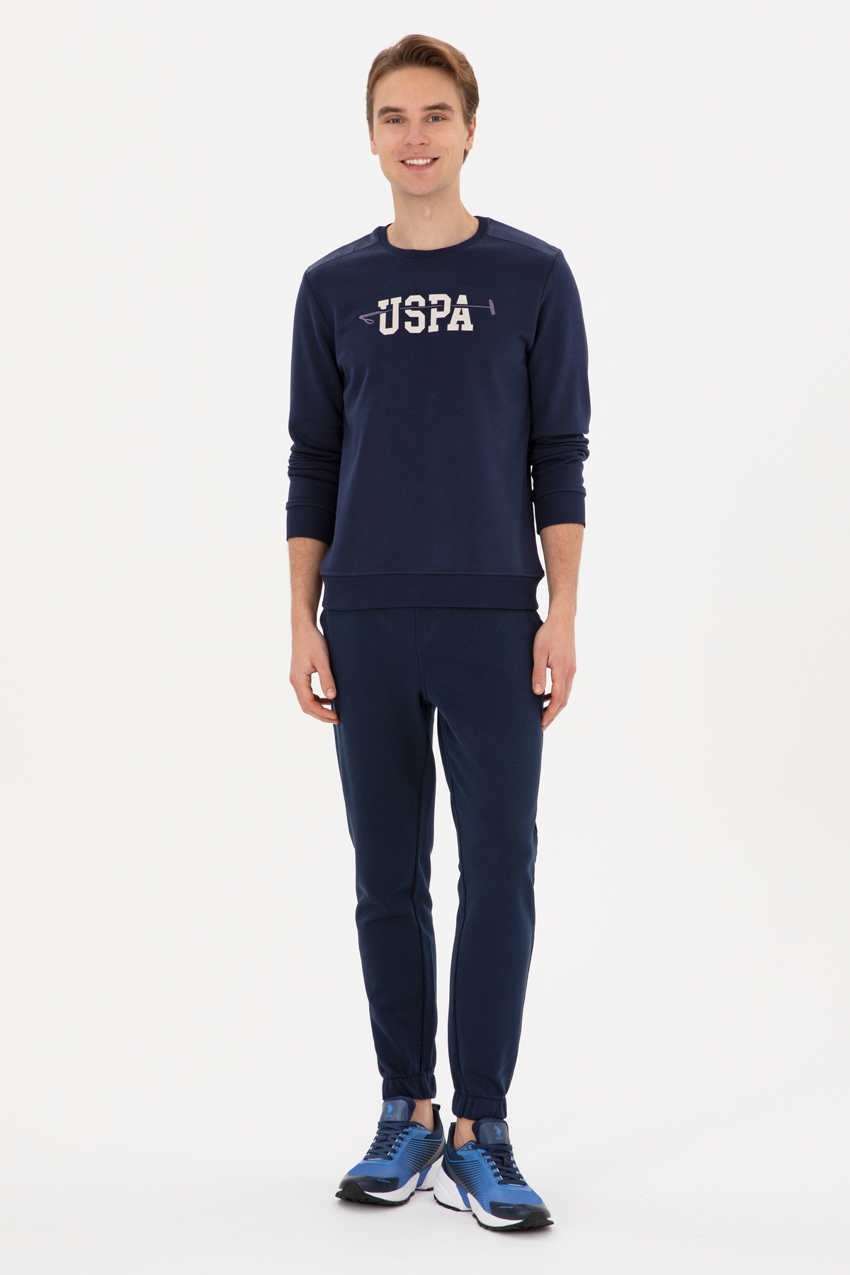 یو اس پولو شلوار ورزشی مردانه سرمه‌ای کد ۵۰۳۱۵۵۳۷-VR033