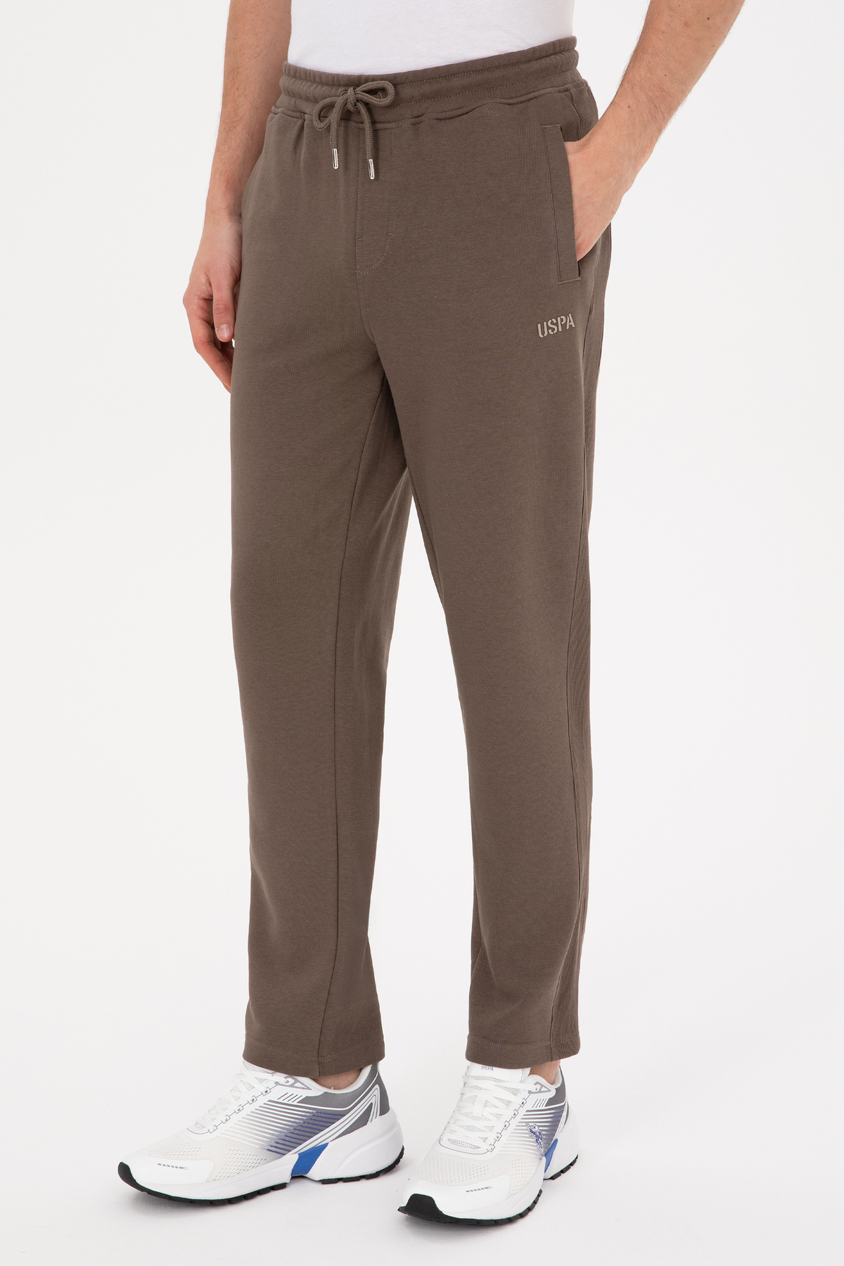 U.S. Polo Assn.  Erkek Vizon Eşofman Altı 50315588-VR052 - Görsel 2