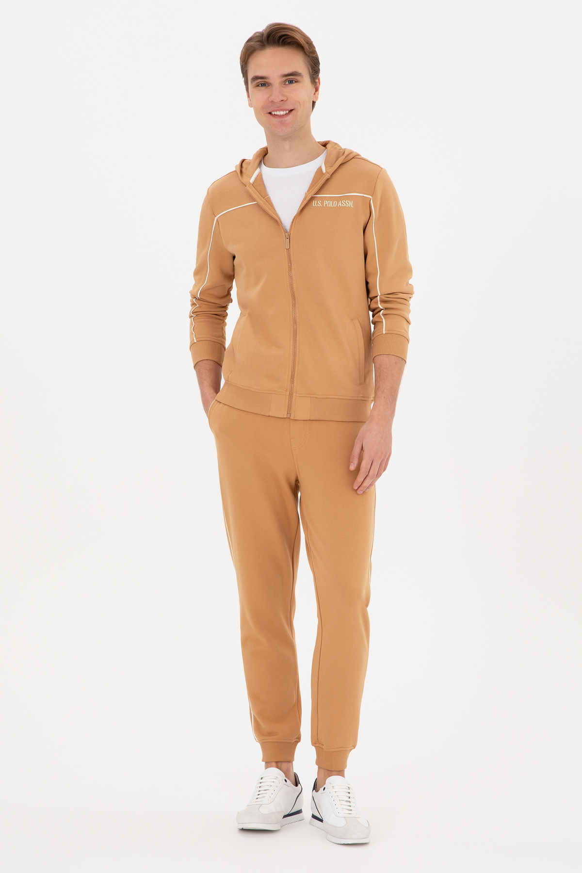 یو اس پولو شلوار ورزشی مردانه مدل Camel کد ۵۰۳۱۵۷۳۰-VR۰۱۵