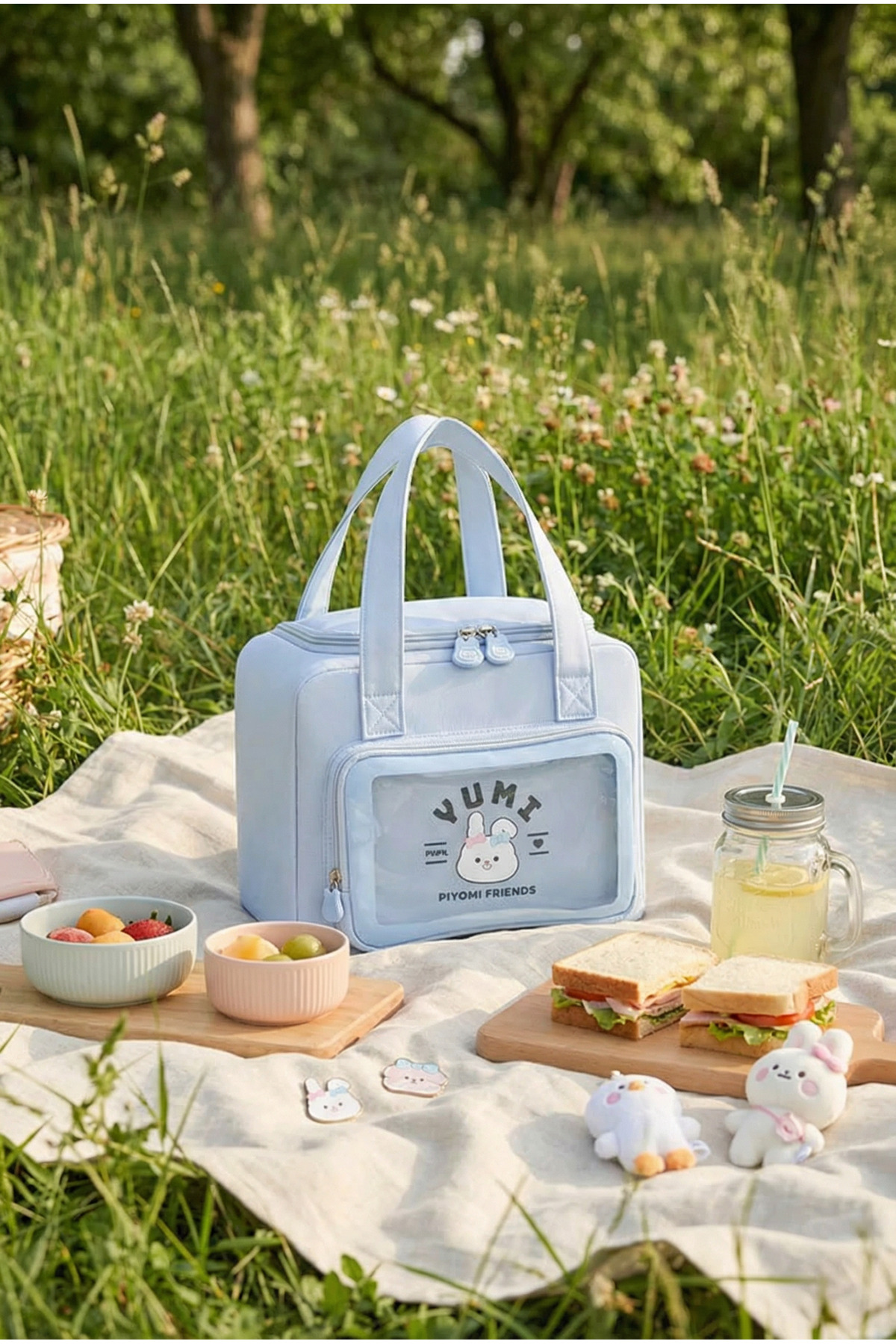 Kawaii Korean Style Lunch Bag Imported High Quality Heat Insulated