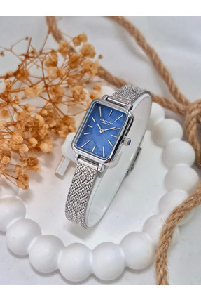 Lee Cooper LC07815 Dikdörtgen 6 Renk Hasır Kordon Kadın Kol Saati