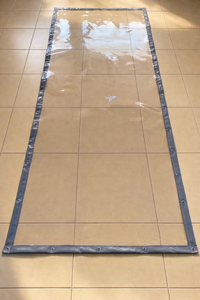 Branda Noktası Profesyonel Her Ölçüde Şeffaf Branda PVC 0.8 mm Kuşgözü Kapsül...