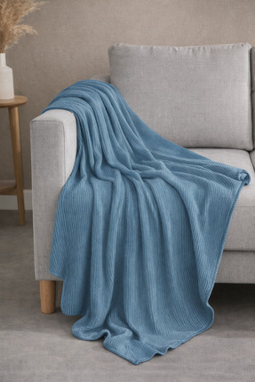 NazeninHome Battaniye Kışlık Battaniye Tv Battaniyesi Çift Kişilik Pamuklu