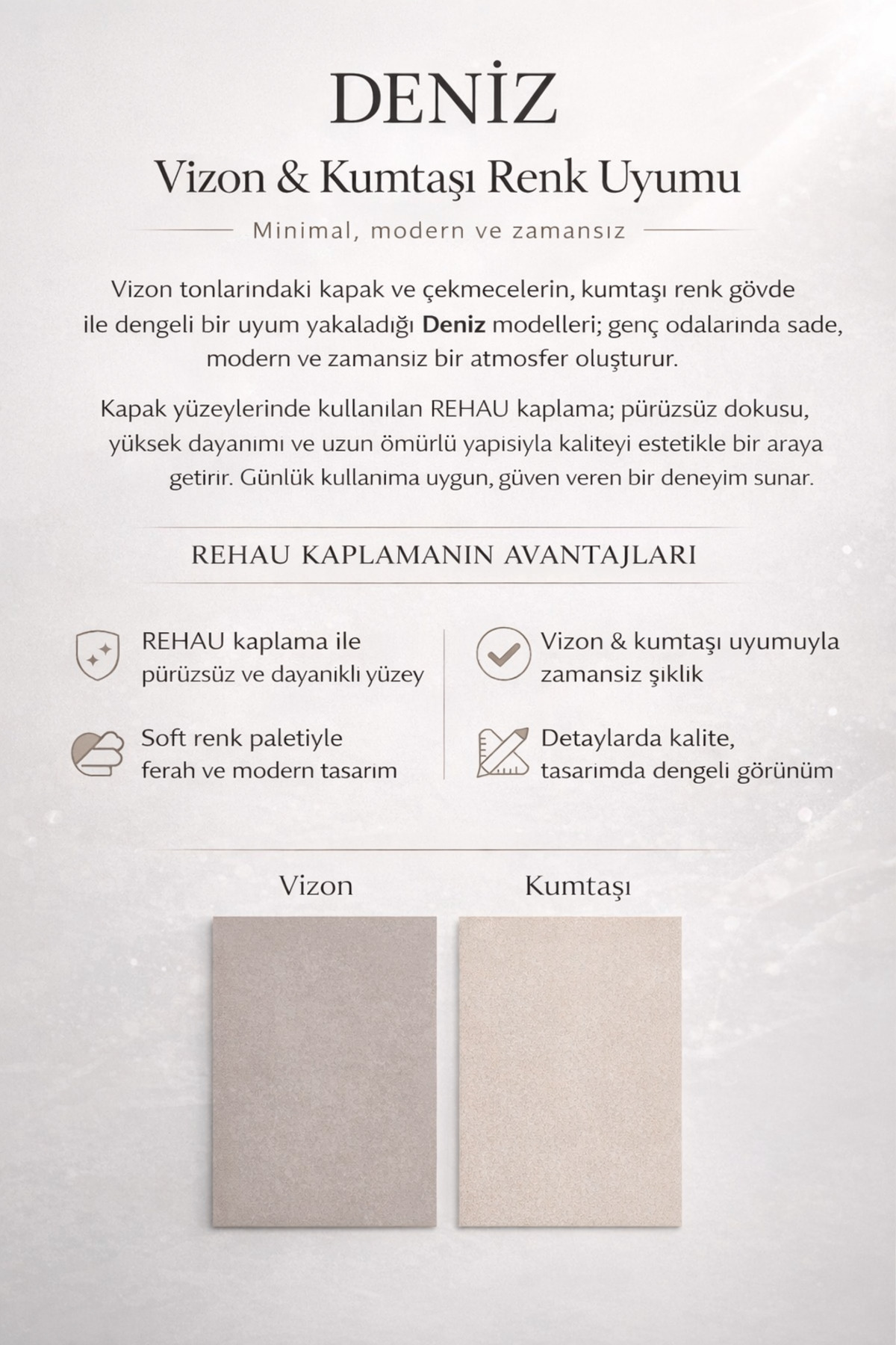 arionkids Deniz 4 Kapaklı Çekmeceli MDF Dolap | REHAU Kaplama Kapaklar | Ağaç Ayaklar | Antireflekte Camlar fotoğrafı 4 (önizleme)